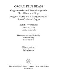 organ plus brass, Volume I (Wind Score in C)
