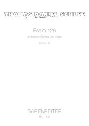 Psalm 128 for High Voice and Organ