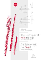 The Techniques of Flute Playing II: Piccolo, Alto & Bass Flute (Paperback)