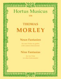 Nine Fantasias for two Viols (or other Instruments)