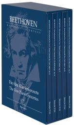 The Five Piano Concertos (Study Scores in box set)