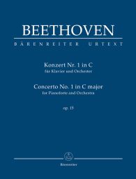 Concerto No.1 in C major Op.15 for Piano (Study Score)
