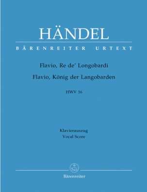 Flavio, Re de' Longobardi (HWV 16) (Vocal Score)