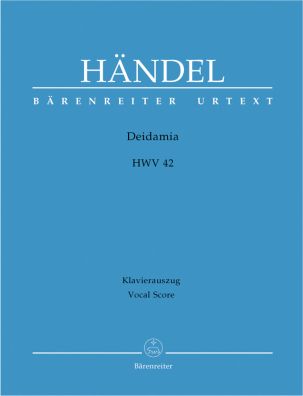 Deidamia (HWV 42) (Vocal Score)