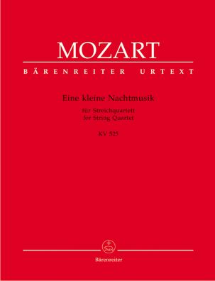 Eine kleine Nachtmusik in G major for String Quartet (K.525)