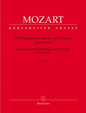 Four Sonatas for Violin & Piano (K.6-9): Early Sonatas I