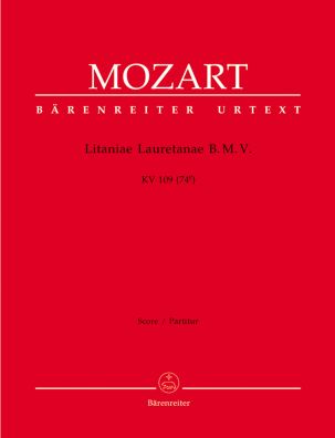Litaniae Lauretanae B.M.V. in B-flat major (K.109) (Full Score)