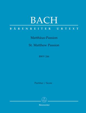 St Matthew Passion (BWV 244) (Full Score, paperback)