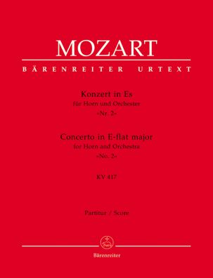 Concerto for Horn No.2 in E-flat major (K.417) (Full Score)