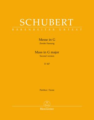 Mass in G major D 167 (Second Version) (Full Score, paperback)