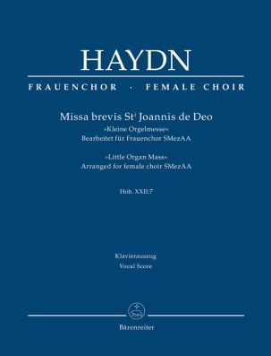Missa brevis St Joannis de Deo (Little Organ Mass) (Hob.XXII:7) (Vocal Score)