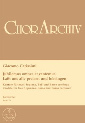 Jubilemus omnes et cantemus - Lasst uns alle preisen und lobsingen (Full Score, paperback)