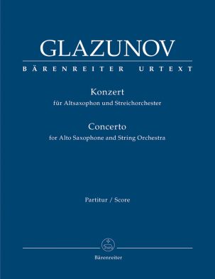 Concerto for Alto Saxophone Op.109 (Full Score, paperback)