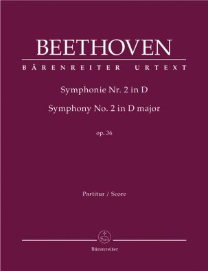 Symphony No.2 in D major Op.36 (Full Score, paperback)