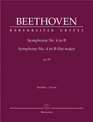 Symphony No.4 in B-flat major Op.60 (Full Score, paperback)