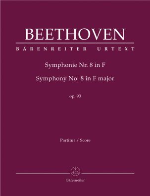 Symphony No.8 in F major Op.93 (Full Score, paperback)