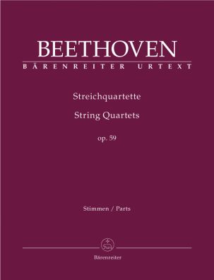 String Quartets Op.59 Nos 1-3 (Parts)