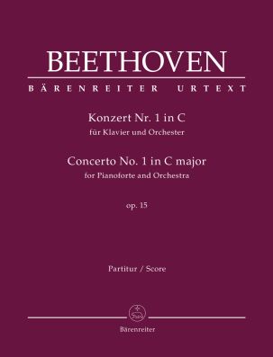 Concerto No.1 in C major Op.15 for Piano (Full Score, paperback)