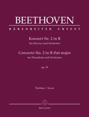 Concerto No.2 in B-flat major Op.19 for Piano (Full Score, paperback)
