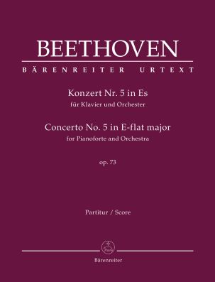 Concerto No.5 in E-flat major Op.73 for Piano (Full Score, paperback)