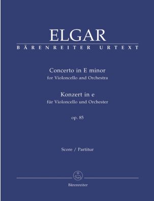 Concerto for Cello in E minor Op.85 (Full Score, paperback)