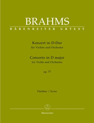 Concerto for Violin in D major Op.77 (Full Score, paperback)