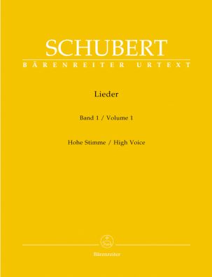 Lieder Volume 1, High Voice & Piano