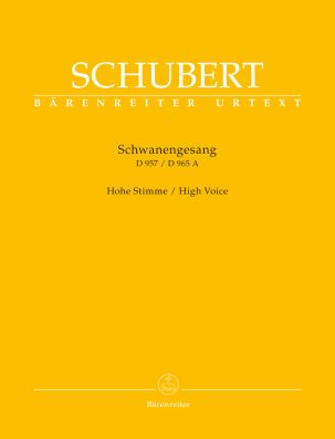 Schwanengesang D 957 / D 965 A, High Voice & Piano