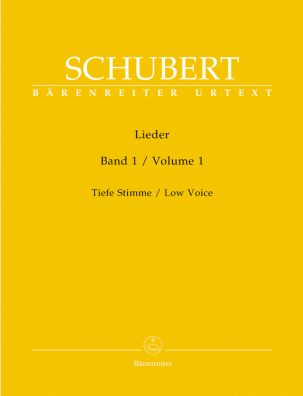 Lieder Volume 1, Low Voice & Piano