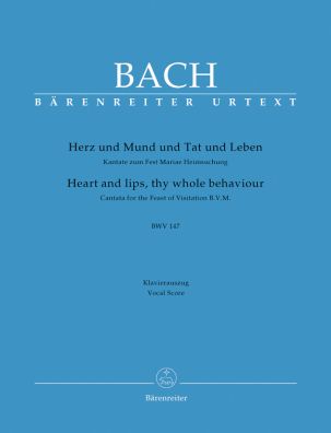 Cantata No.147 Herz und Mund und Tat und Leben (BWV 147) (Vocal Score)