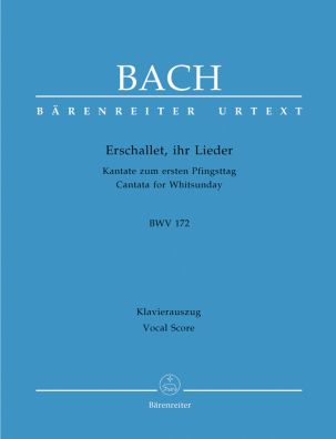 Cantata No.172 Erschallet, ihr Lieder (BWV 172) (Vocal Score)