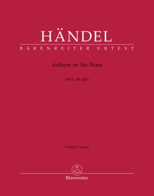 Anthem on the Peace HWV 266 (267) (Full Score, paperback)