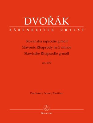 Slavonic Rhapsody No.2 in G minor Op.45 (Full Score, paperback)