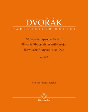 Slavonic Rhapsody No.3 in A-flat major Op.45 (Full Score, paperback)