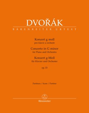 Concerto in G minor Op.33 for Piano (Full Score, paperback)