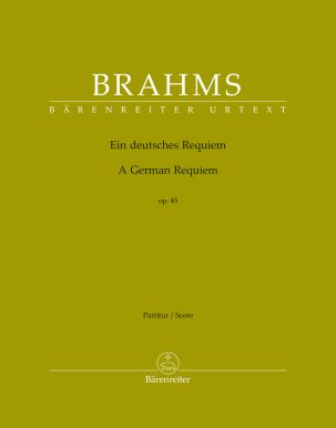 A German Requiem Op.45 (Full Score, paperback)