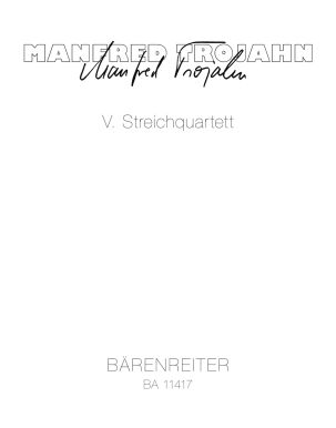 String Quartet No.5 (Score)