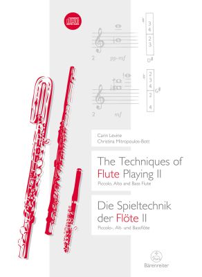The Techniques of Flute Playing II: Piccolo, Alto & Bass Flute (Paperback)