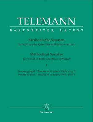Methodical Sonatas for Violin (Flute) and Bc: Volume 1