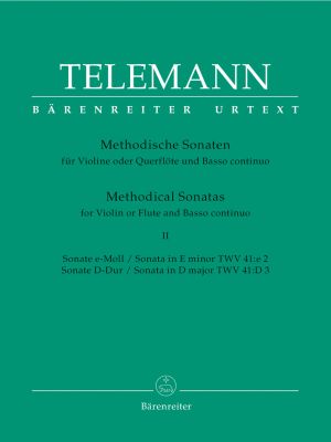 Methodical Sonatas for Violin (Flute) and Bc: Volume 2