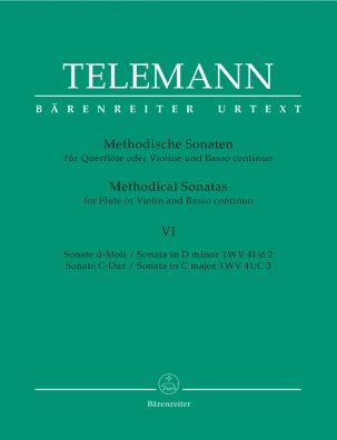 Methodical Sonatas for Violin (Flute) and Bc: Volume 6