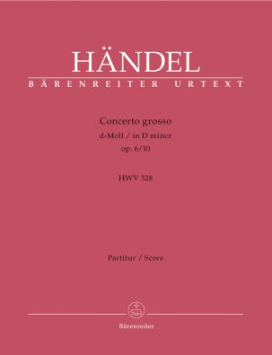 Concerto grosso in D minor Op.6/10 (HWV 328) (Full Score)