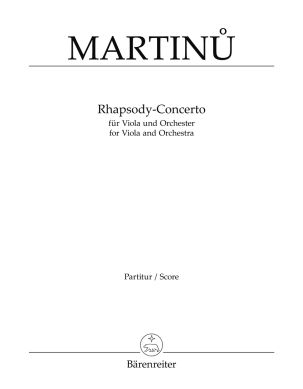 Rhapsody-Concerto for Viola and Orchestra (Study Score)