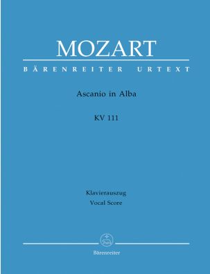 Ascanio in Alba (K.111) (Vocal Score)