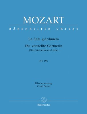 La finta giardiniera (K.196) (Vocal Score)