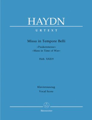 Missa in Tempore Belli (Hob.XXII:9) (Mass in Time of War) (Vocal Score)