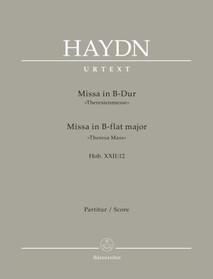 Mass in B-flat major (Theresa Mass) (Hob.XXII:12)  (Full Score, paperback)