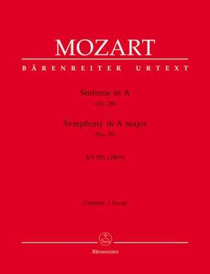 Symphony No.29 in A major (K.201) (Full Score)