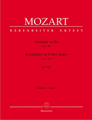 Symphony No.39 in E-flat major (K.543) (Full Score)