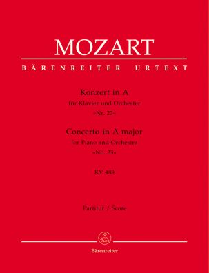Concerto for Piano No.23 in A major (K.488) (Full Score)